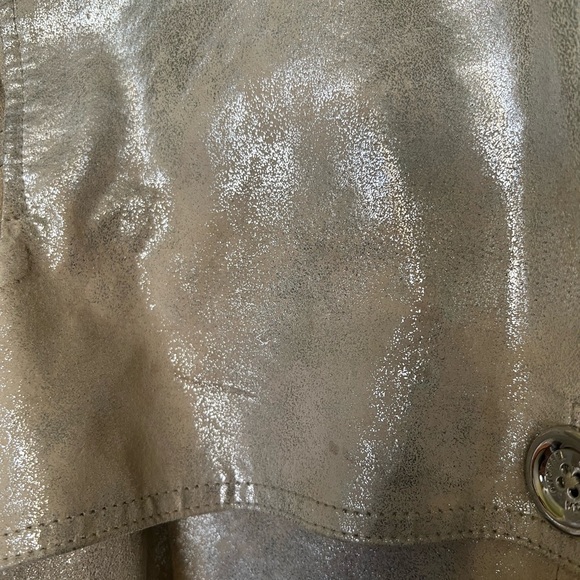 This is a MK leather jacket Size 2. Purchased on Thredup. It’s in great shape. - Picture 12 of 17